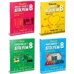 Arı Yayıncılık 8.Sınıf Akıllı Atölyem Seti 4 Kitap
