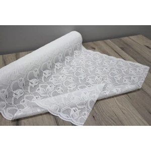 Pvc Dantel Kaymaz Raf Dolap ve Çekmece Örtüsü Dantel (50 cm x 5 Mt) - Lale  001