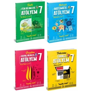 Arı Yayıncılık 7.Sınıf Akıllı Atölyem Seti 4 Kitap
