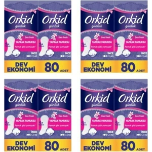 Yaprak Pamuksu Günlük Ped Deo Fresh 80 x 4 Adet Dev Ekonomi Paketi
