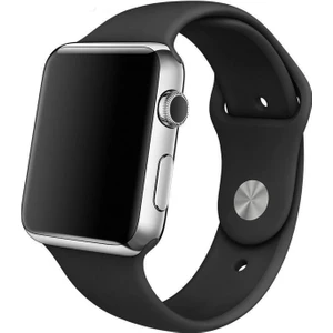 Apple Watch Uyumlu Seri 6 40MM Silikon Kordon Kayış M-L