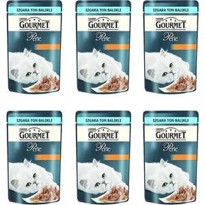 Perle Izgara Ton Balıklı Yaş Kedi Maması 85 gr x 6 Adet
