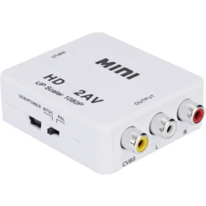 HDMI To Rca Tos Av Çevirici Dönüştürücü 1080P Mini HDMI2AV Video Conventer - AL2665
