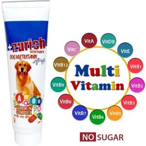 zurich veterinaire Zurich Dog Köpekler Için Multivitamin Soft Paste 100GR