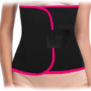 Spor Byfit Termal Neopren Fuşya Güçlendirilmiş Dikişli Bel Korsesi - Geniş