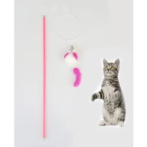 Kedi Oltası Çıngıraklı Tüylü Fare 50CM