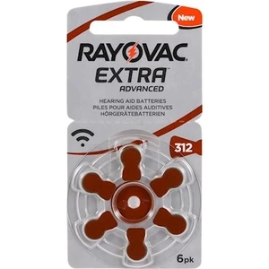 Extra Advanced 312 Numara PR41 Işitme Cihazı Pili 6'lı