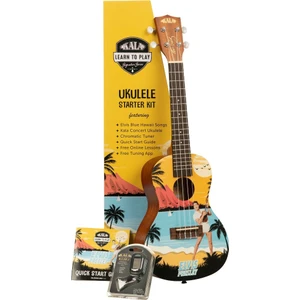 Elvis Blue Hawaii Concert Ukulele Eğitim Seti