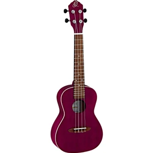 RURUBY Concert Ukulele (Transparent Purple)