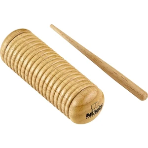 NINO520 Wood Güiro Shaker (Natural)