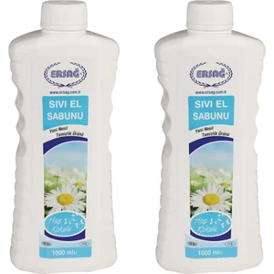 Hoş Kokulu Sıvı El Sabunu 1000 Ml. * 2 Adet