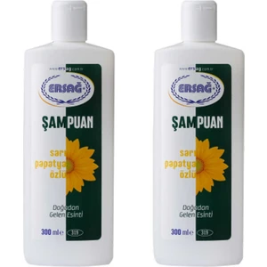 Sarı Papatya Özlü Şampuan 300 Ml. * 2 Adet