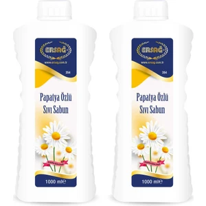 Papatya Özlü Sıvı Sabun 1000 Ml. * 2 Adet