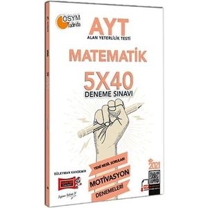 Yargı Yayınevi AYT 2021 Matematik 5X40 Motivasyon Deneme Sınavı