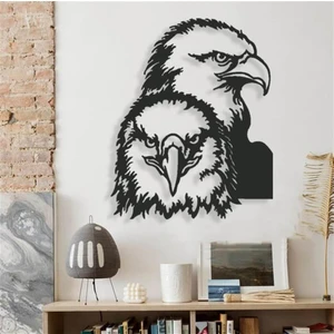 Kartal Metal Duvar Dekoru