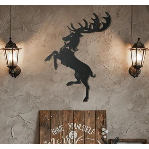 Ren Geyiği Metal Duvar Dekoru