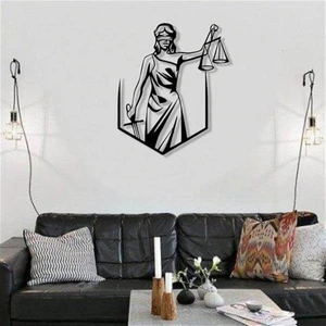 Themis Lady Justice Duvar Dekoru