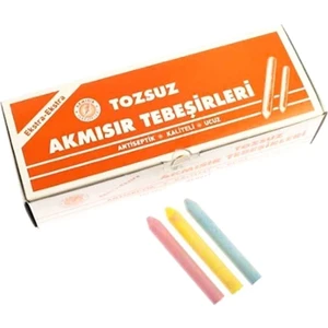 100 Lü Renkli Tebeşir 1 Paket