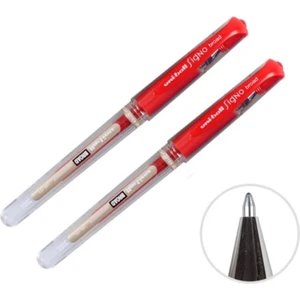 Kırmızı Imza Kalemi UM-153 Signo Broad Roller Kalem 1,0 mm 2 Adet