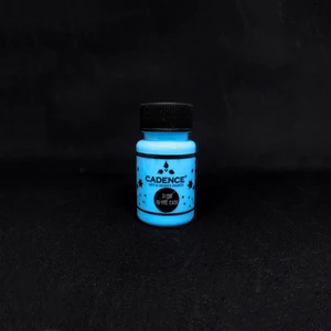 473 Mavi Glow In The Dark Su Bazlı Boya