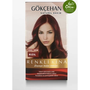 Naturel Saç Kına Seti Kızıl