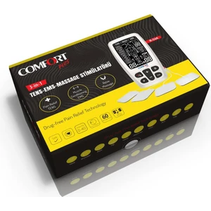 Comfort Plus R-C4A Şarj Edilebilir Tens Ems Masaj Stimülatörü Cihazı