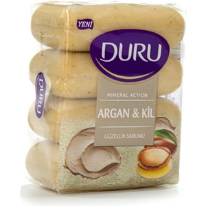 Mineral Action Argan & Kil 4'lü Güzellik Sabunu 280 gr