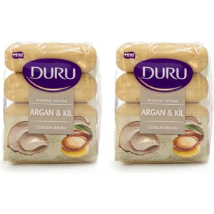 Mineral Action Argan & Kil 4'lü Güzellik Sabunu 280 gr x 2 Adet