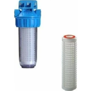 3/4" 10 Inch Tekli Filtre Kabı ve Yıkanabilir Filtre Atlas
