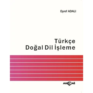 Akçağ Yayınları Türkçe Doğal Dil Işleme