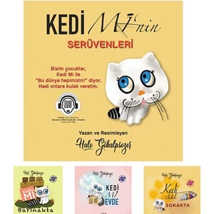 Parmak Çocuk Yayınları Kedi Mi'nin Serüvenleri (3 Kitap Takım)