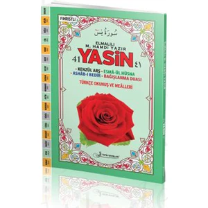 41 Yasin Genişletilmiş Türkçeli (Orta Boy) KOD:F060