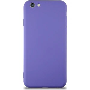 Case World Caseworld Apple iPhone 6s Kapak Içi Kadife Kamera Korumalı Lansman Silikon Kılıf - Mor