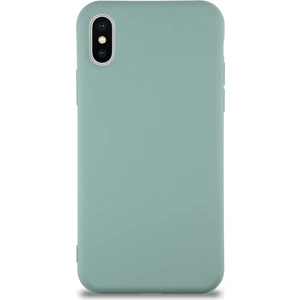 Case World Caseworld Apple iPhone x Kapak Içi Kadife Lansman Silikon Kılıf - Turkuaz