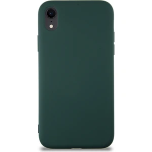 Case World Caseworld Apple iPhone Xr Kapak Içi Kadife Lansman Silikon Kılıf - Yeşil