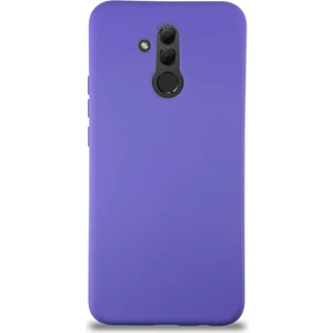 Case World Caseworld Huawei Mate 20 Lite Kapak Içi Kadife Lansman Silikon Kılıf - Mor