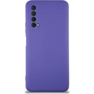 Case World Caseworld Huawei P Smart 2021 Kapak Içi Kadife Kamera Korumalı Lansman Silikon Kılıf - Mor