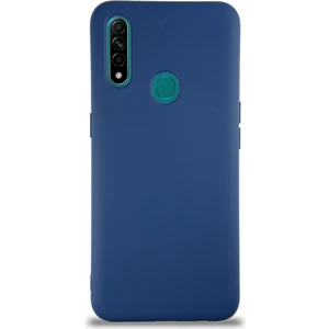 Case World Caseworld Oppo A31 Kapak Içi Kadife Lansman Silikon Kılıf - Lacivert