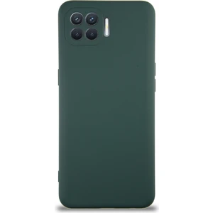 Case World Caseworld Oppo Reno 4 Lite Kapak Içi Kadife Kamera Korumalı Lansman Silikon Kılıf - Yeşil