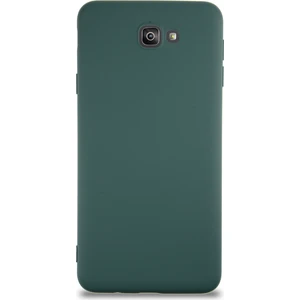 Case World Caseworld Samsung Galaxy J7 Prime 2 Kapak Içi Kadife Lansman Silikon Kılıf - Yeşil