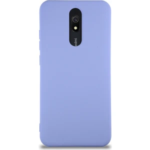 Case World Caseworld Xiaomi Redmi 8 Kapak Içi Kadife Lansman Silikon Kılıf - Lila