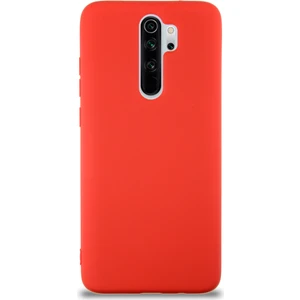 Case World Caseworld Xiaomi Redmi Note 8 Pro Kapak Içi Kadife Lansman Silikon Kılıf - Kırmızı