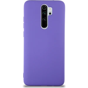 Case World Caseworld Xiaomi Redmi Note 8 Pro Kapak Içi Kadife Lansman Silikon Kılıf - Mor