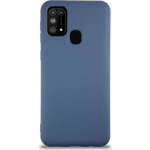 Case World Caseworld Samsung Galaxy M31 Kapak Içi Kadife Lansman Silikon Kılıf - Petrol Mavisi