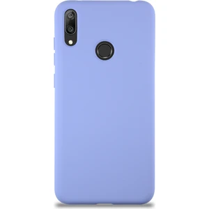 Case World Caseworld Huawei Y7 2019 Kapak Içi Kadife Lansman Silikon Kılıf - Lila
