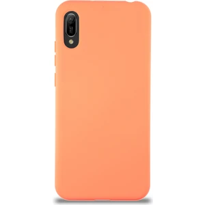 Case World Caseworld Huawei Y6 2019 Kapak Içi Kadife Lansman Silikon Kılıf - Turuncu