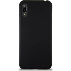 Case World Caseworld Huawei Y6 2019 Kapak Içi Kadife Lansman Silikon Kılıf - Siyah