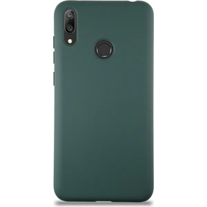Case World Caseworld Huawei Y7 2019 Kapak Içi Kadife Lansman Silikon Kılıf - Yeşil