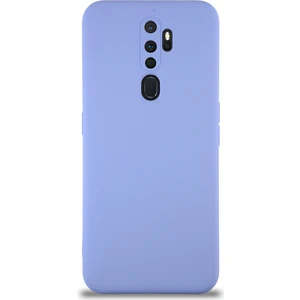 Case World Caseworld Oppo A5 2020 Kapak Içi Kadife Kamera Korumalı Lansman Silikon Kılıf - Lila