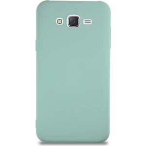 Case World Caseworld Samsung Galaxy J7 Kapak Içi Kadife Lansman Silikon Kılıf - Turkuaz